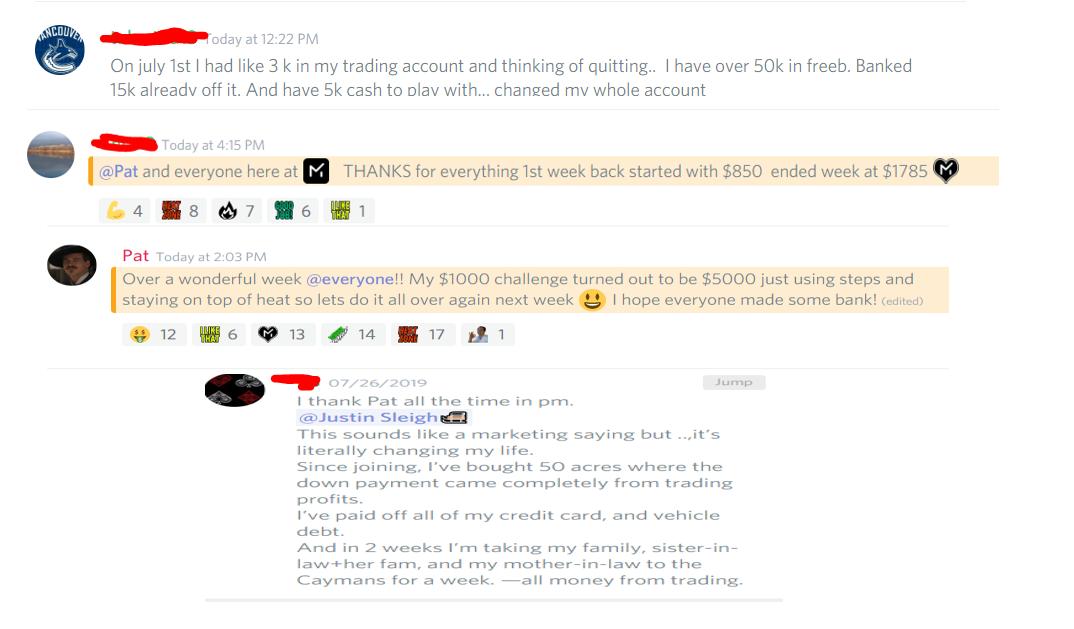 KickoStocks's tweet photo. This is the stuff that keeps me going when it comes to running https://t.co/T2ugIT1jhK it's a lot of work but it pleases me to see people succeed on their own terms. Congratulations on an insane week! I did the $1000 account challenge to prove you can make it if you focus https://t.co/hoR7Lm0b7p