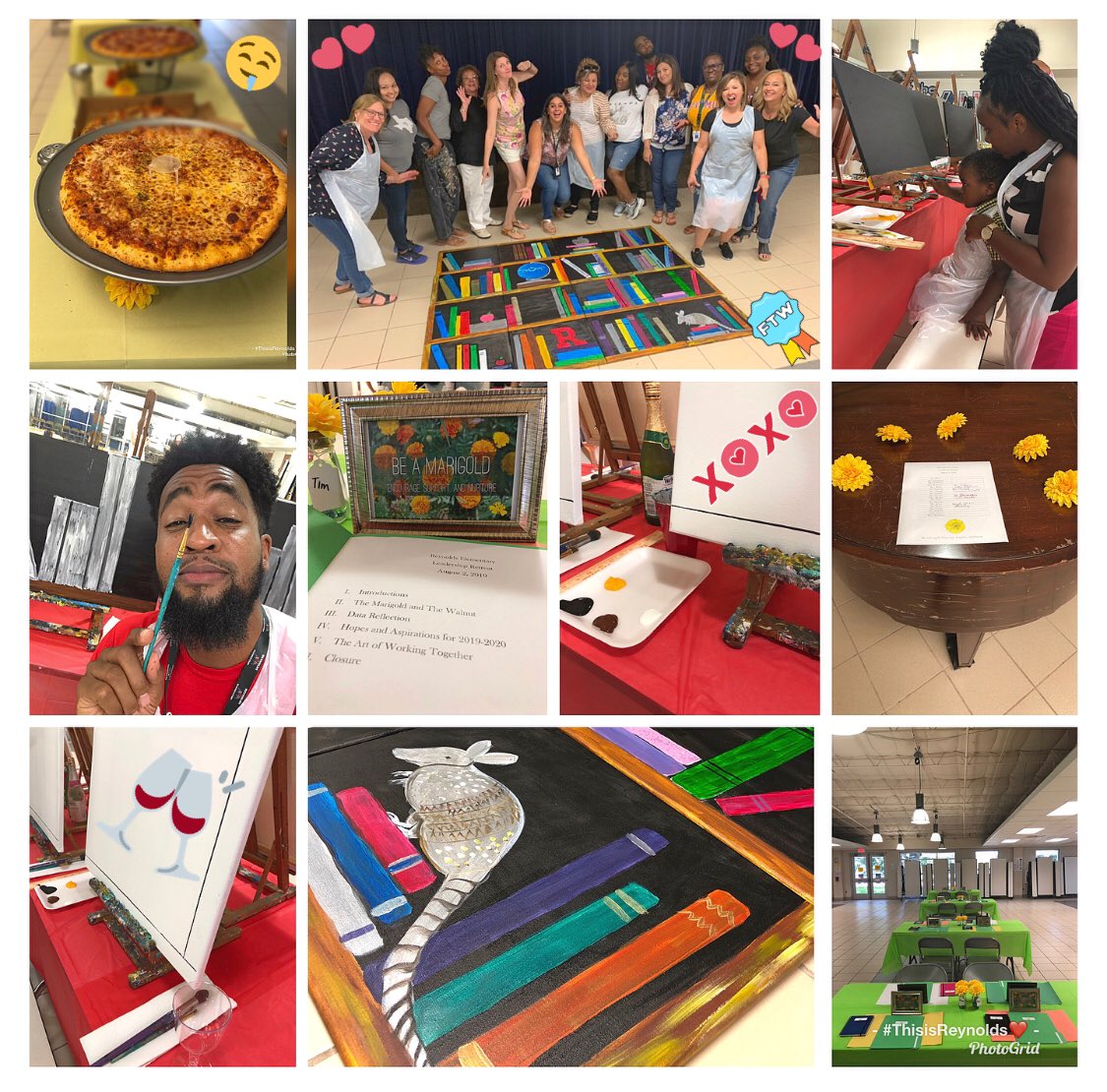 _TimLivingston's tweet photo. “The Art of Working Together!” 🖼
#LeadershipRetreat🏅
#BeAMarigold🏵#MyFirstTimeComingHome! 🥰#ThisisReynolds❤️ @SpringISD #FlightSchool💺#LearningTakingFlight🛫 #FlyingArmadillos #ArmadillosUp📈 #SoarYear! #SOAR 🦅 https://t.co/voIBhMiZBN