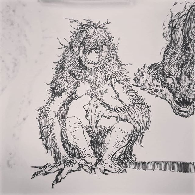logetero's tweet photo. Creature sketch warm up this morning. 004
.
.
.
.
.
.
.
#art #artistoninstagram
#drawingoftheday #picoftheday #creatureart #creaturedesign #creature #imstaart #sketch #sketchbook #sketch_daily #practice #instaary #logan #illustrator #conceptartist https://t.co/F16w4NAvd3