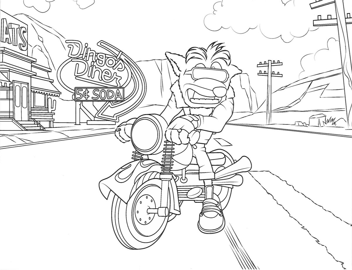 Featured image of post Crash Bandicoot Colouring Pages Want to discover art related to crashbandicoot