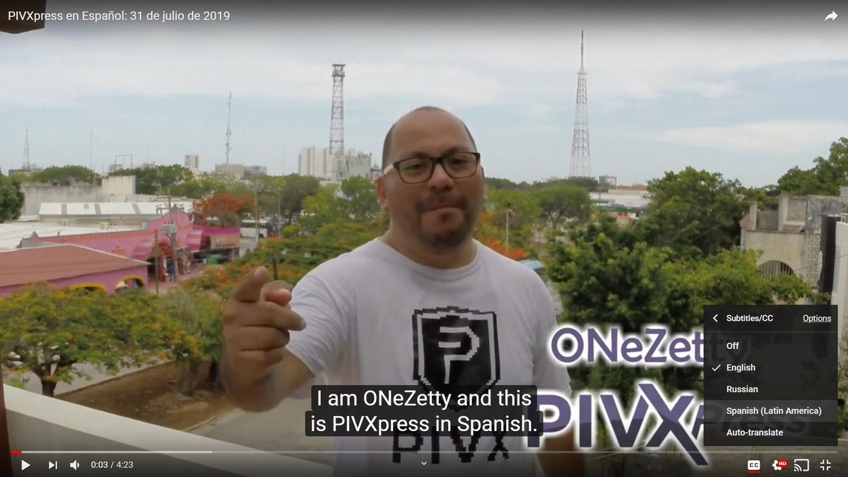 hanna_pivx's tweet photo. "I am @OneZetty and this is #PIVXPress in #Spanish"

You will see the greeting in some languages and be informed about the latest #PIVX news even you speak #English only
😎🍻

A huge shout out to @PIVX_Espanol 
#TranslationPIVXteam #Russian @PIVXcommunity 
https://t.co/X8hXcEgQB0 https://t.co/QHbQNm5d24