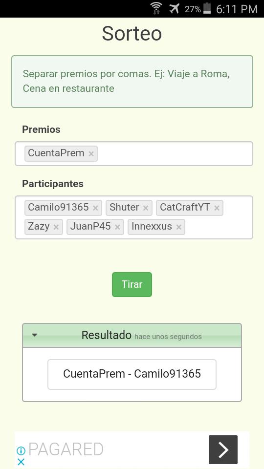 FaZeSoliis's tweet photo. Que OnDa FAMILIA✌✌

LOS RESULTADOS DEL HANADOR DE LA CUENTA DE "MC PREMIUN"

AQUI ESTÁN 

"SUERTE😀 " https://t.co/wol8pM7BMH