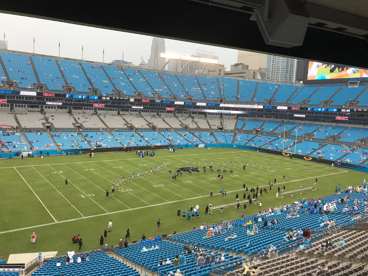 Fan fest in a luxury box, I could get used to this.