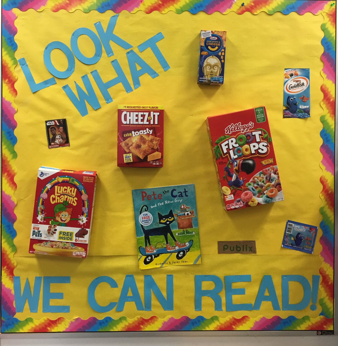 lorikayprice's tweet photo. Bulletin boards up. Looking forward to meeting a new crew of first graders next week. https://t.co/4OxulDGAVH