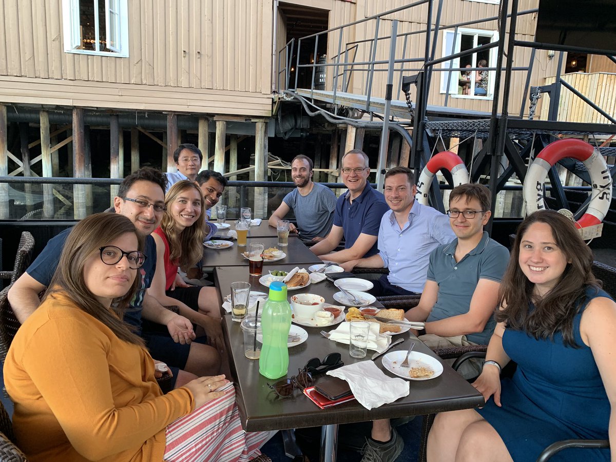 phebe_vayanos's tweet photo. So much fun at the #ICSP2019 conference in beautiful #Trondheim, learning about cutting edge research in #stochastic and #robust #optimization, and catching up with my PhD advisor, friends, and colleagues. https://t.co/kmRVXvdBHQ
