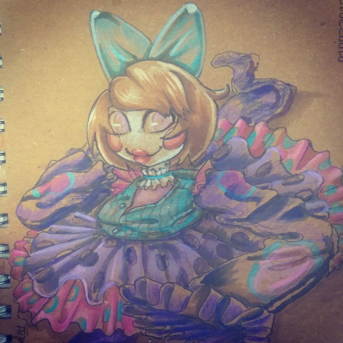 bestfiend31's tweet photo. Forgot to post my Michael's drawing #art #drawing #michaels #michaelsstore #hialeah #artfight #artfight #nightmare #atack #fabric #doll #dismembered #mangle #gretelynk #ada https://t.co/N66iMqIsOK