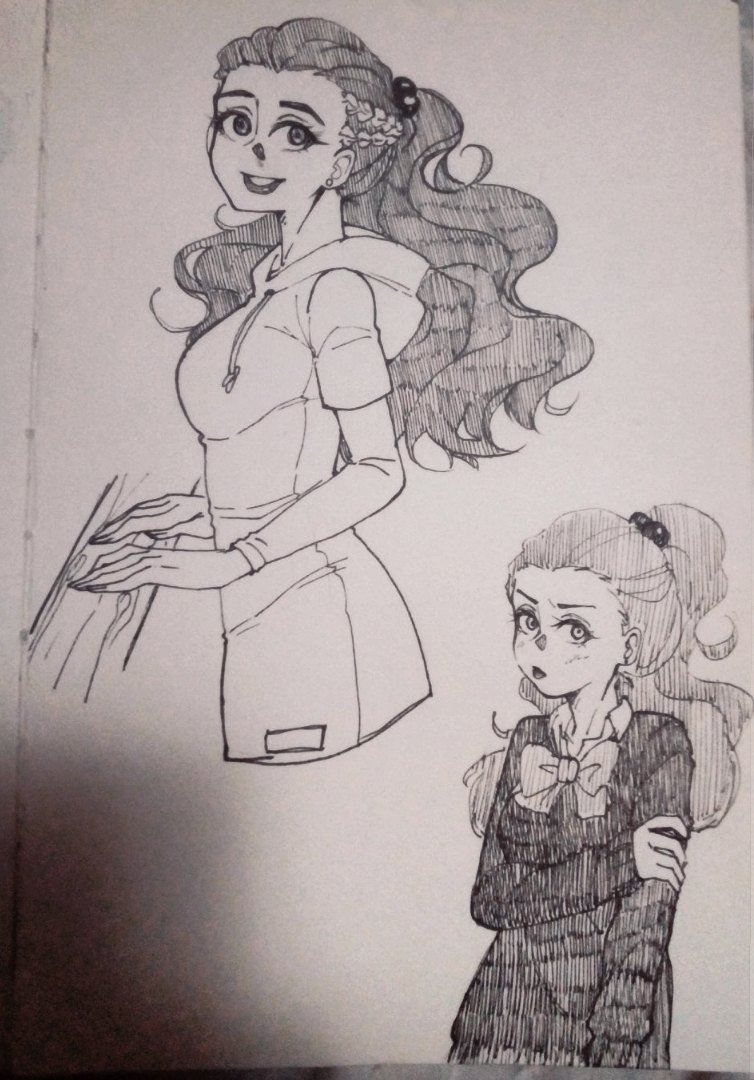 AnekoTyan's tweet photo. Я буду постить сюда что-то, кроме традишных скетчей? .D

#traditionalart #sketch #sketchbook #art #anime #oc #fc #BokuNoHeroAcademia https://t.co/yHs8JJDFWy