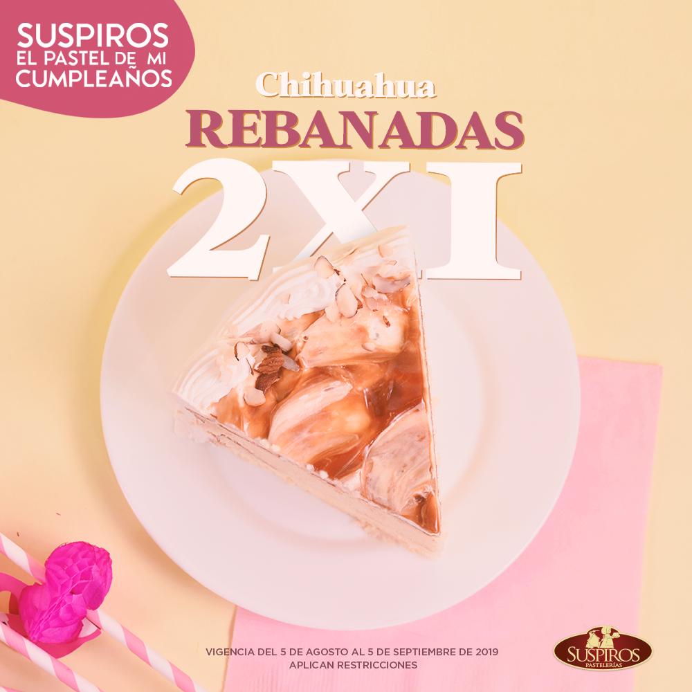 SuspirosMexico's tweet photo. ¡Ah Chihuahua! 

Tenemos una dulce promoción para que acabes con el antojo de un delicioso Suspiros.

*Promoción válida del 5 de agosto al 5 de septiembre de 2019. 
*Hasta agotar existencias. 
*Aplican restricciones. https://t.co/eqVInAVmol