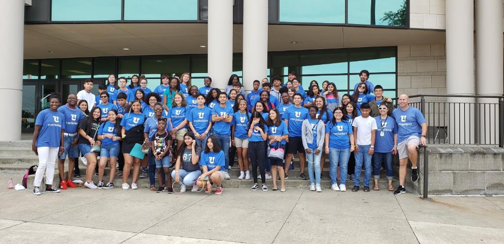 L_E_A_D_1's tweet photo. We are family, we are MesquiteISD! #FreshU was a blast! #NMHS @NorthMesquiteHS #GoBeGreat https://t.co/DvKvYotXSS