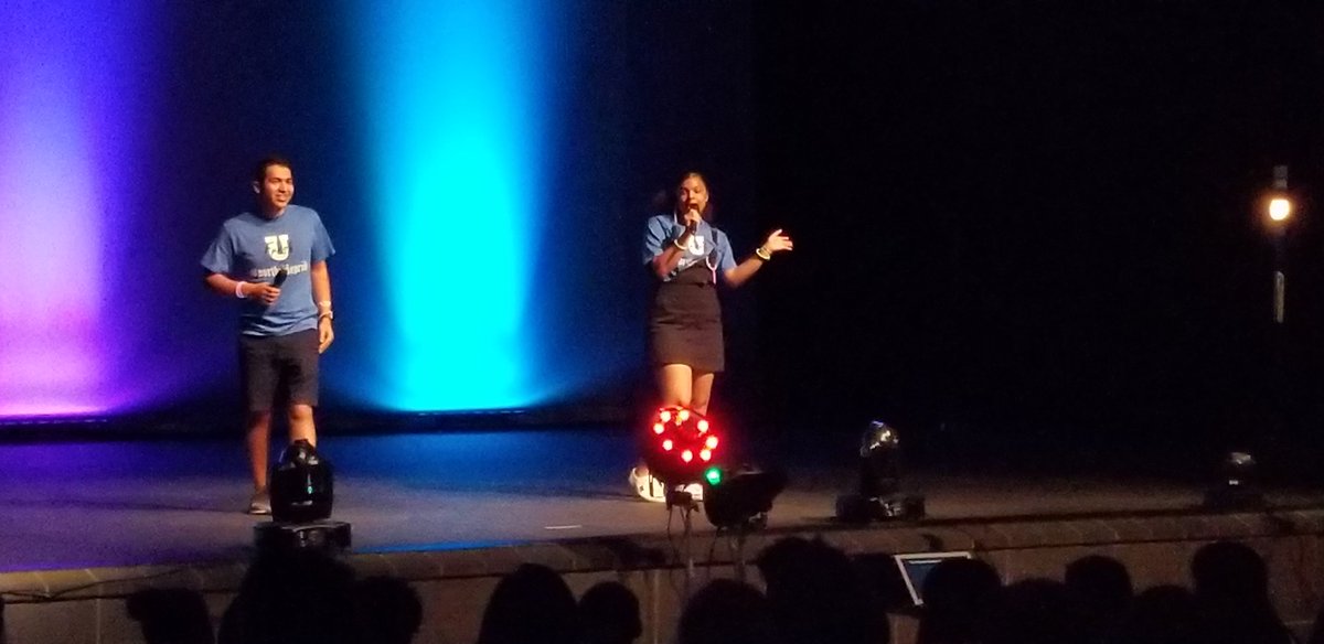 L_E_A_D_1's tweet photo. We are family, we are MesquiteISD! #FreshU was a blast! #NMHS @NorthMesquiteHS #GoBeGreat https://t.co/DvKvYotXSS
