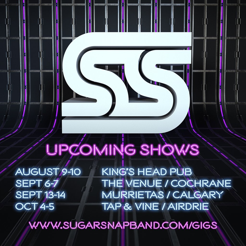 Our upcoming gigs!

#sugarsnap #sugarsnapband #yycmusic #yyc #calgarymusic #calgaryband #funkmusic #disco #calgarylivemusic #yyclivemusic #musiccalgary
