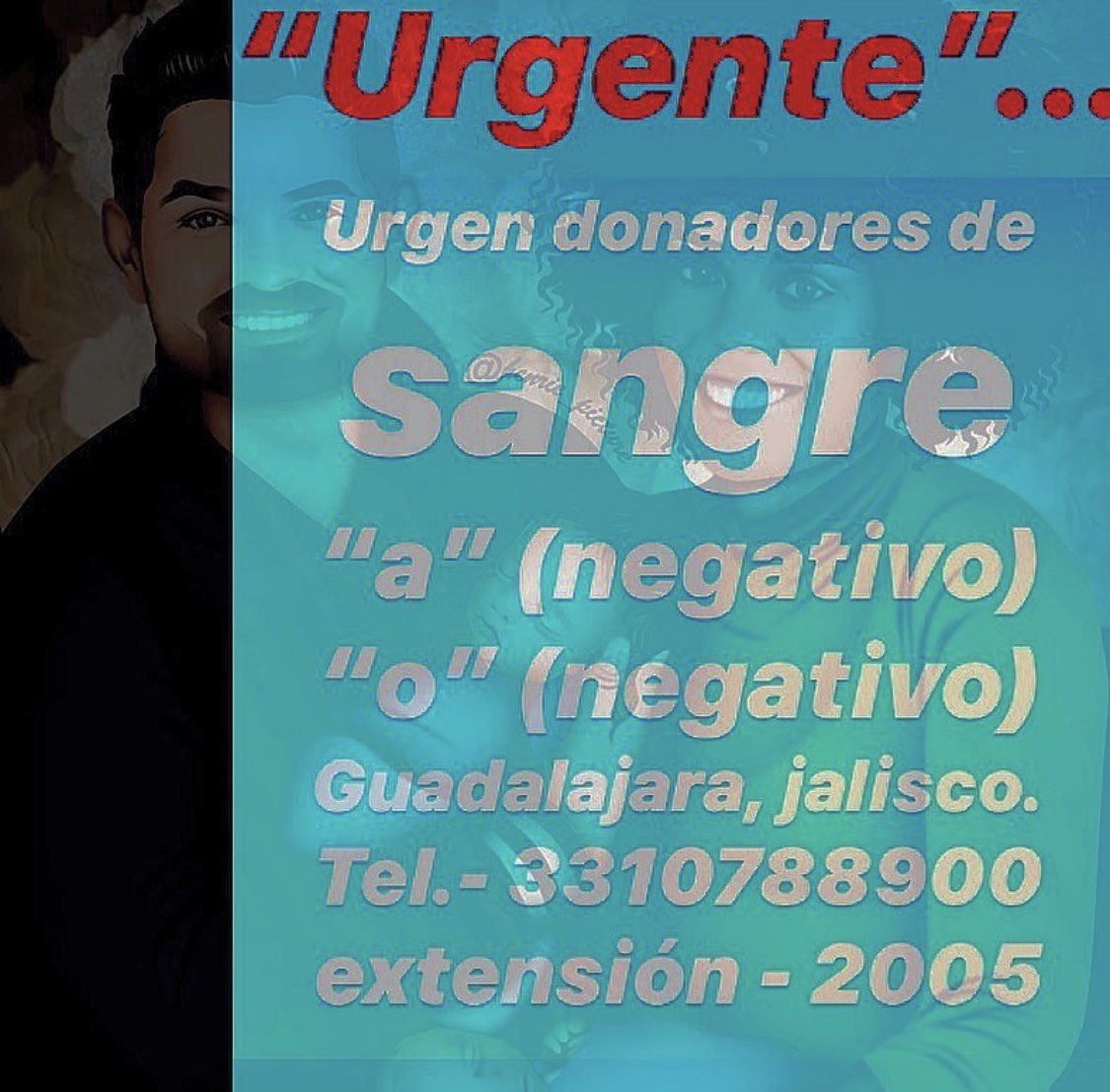 Nos ayudan compartiendo esta imagen!! Se necesitan donadores de sangre para #Dante