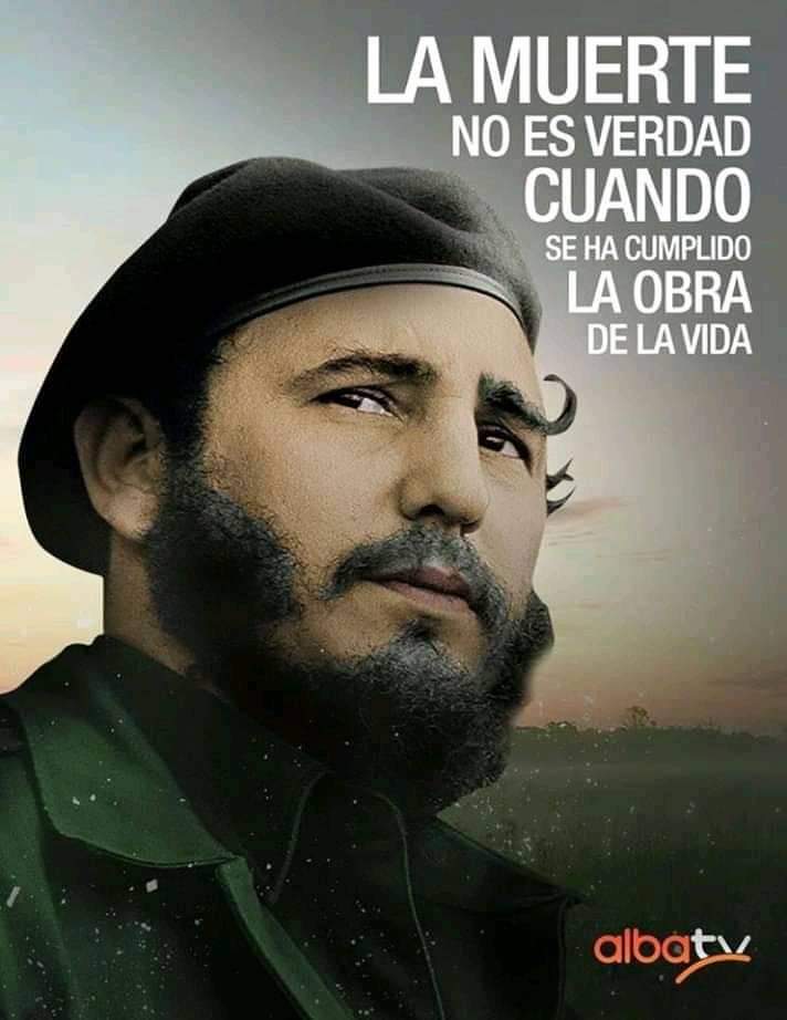 '(...) no puede haber diplomacia detrás de la amenaza(...)' 
Otra lección de nuestro invicto Comandante en Jefe #FidelCastro para los @MikePompeo4USA #TrumpDejaEnPazAVenezuela #VenezuelaEnBatalla #Cuba #ResistirYAvanzar #LegadoDeFidel #RevolucionCubana