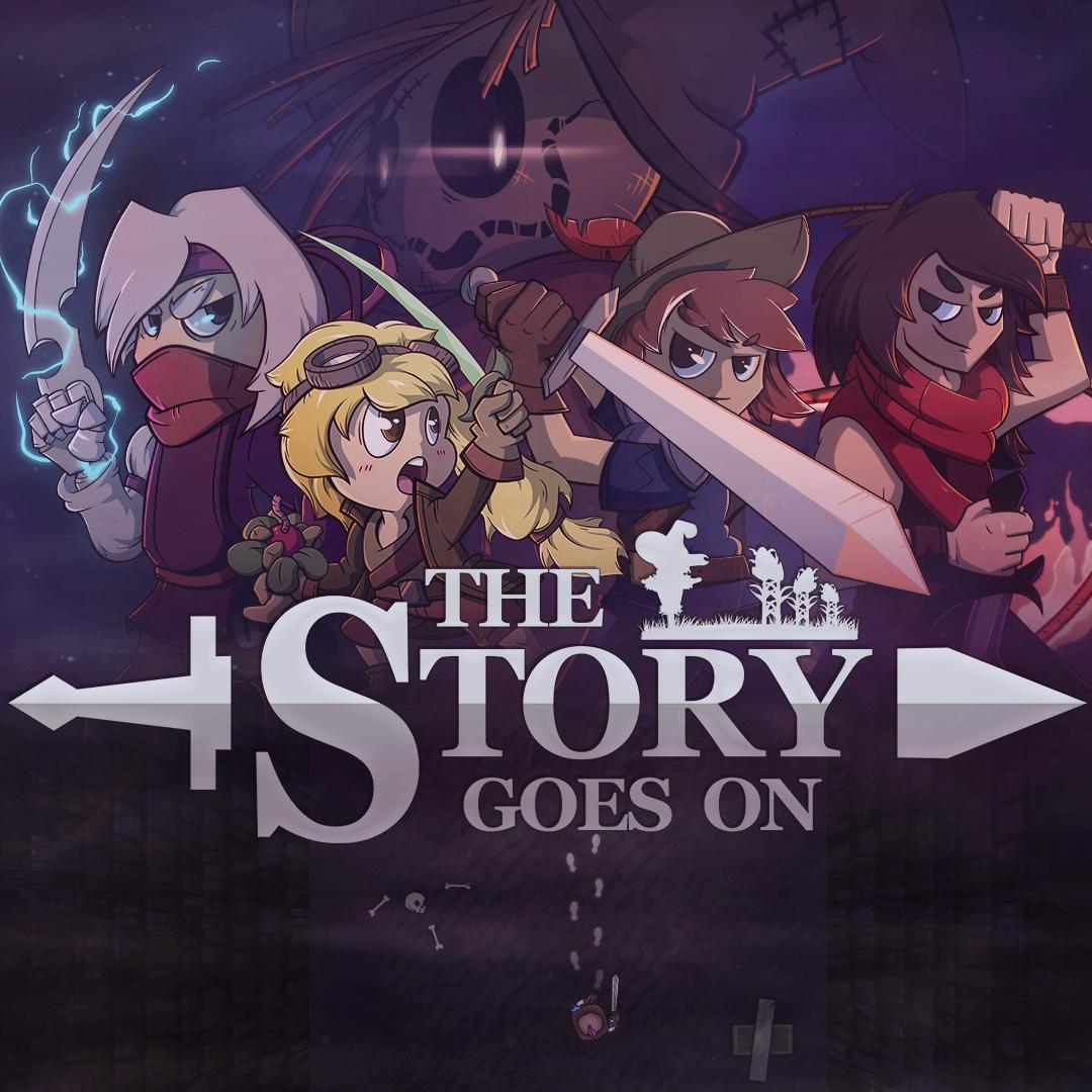 Scarecrow_Arts's tweet photo. Alright Internet, we'll play your game, 1,000 Retweets and #TheStoryGoesOn will have 3-player co-op on Steam and Switch(at its launch Late 2019)
Please RT to help @BrandyBuizel keep @DragonCoke from finishing his master's degree! #gamedev #indie #screenshotsaturday #Nindie #gms2 https://t.co/HoW0KQfvOh