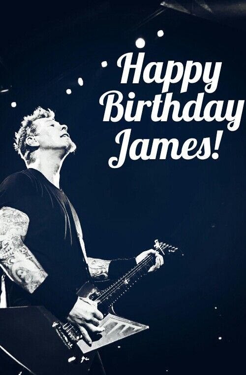 Happy Birthday James Hetfield 