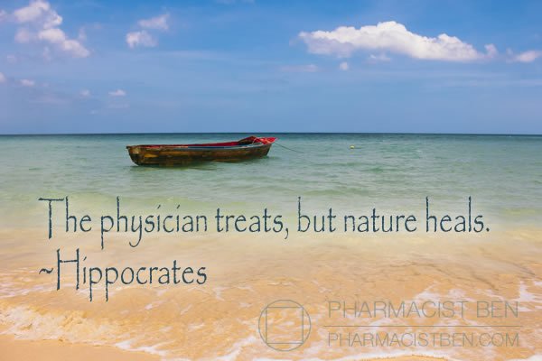BenPharmacist's tweet photo. The physician treats, but nature heals.

~ Hippocrates https://t.co/B8JQdscj2F