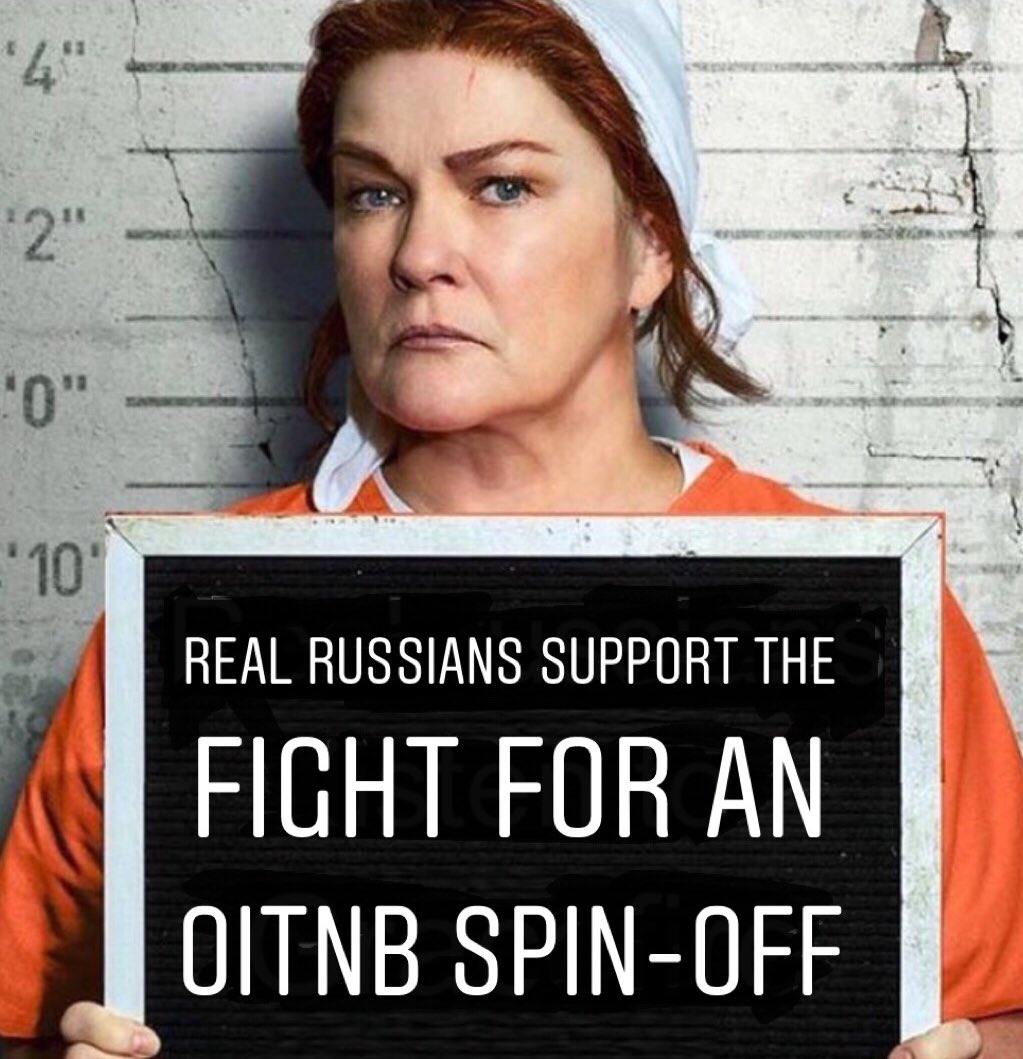 eviljenji's tweet photo. #saveOITNB #OITNB #OITNBForever #oitnbseason7 #spinoff https://t.co/u8Fyedc5y6