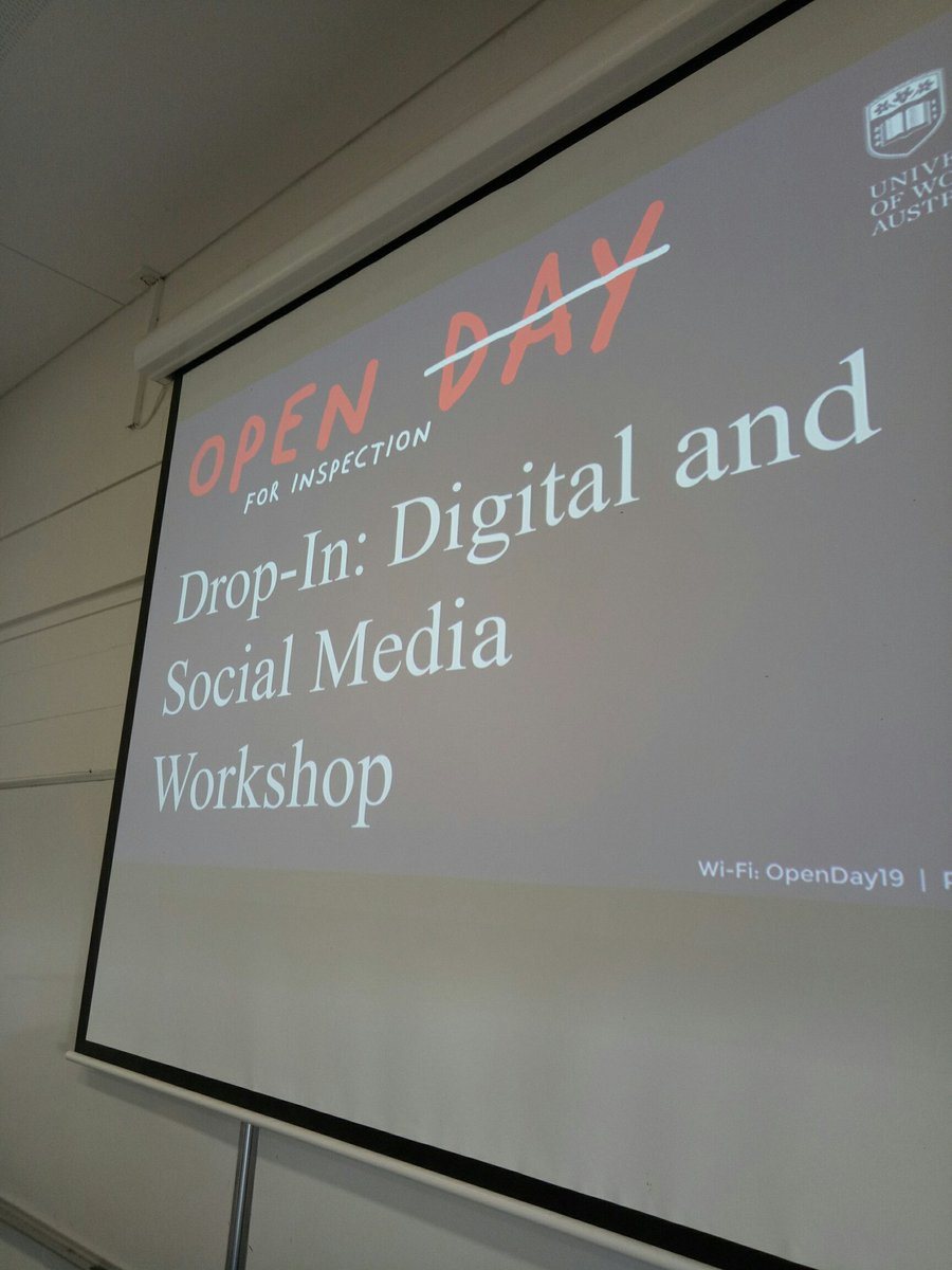 UOWDMS's tweet photo. We out here in the Creative Zone @UOW @UOW_LHA  #uowopenday https://t.co/z5Mv4mHu2O