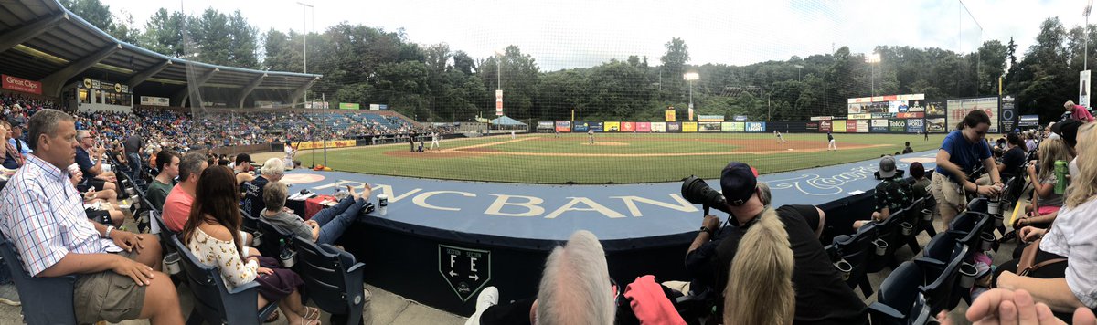 It’s a beautiful night for baseball. <a href="/GoTourists/">Asheville Tourists</a>