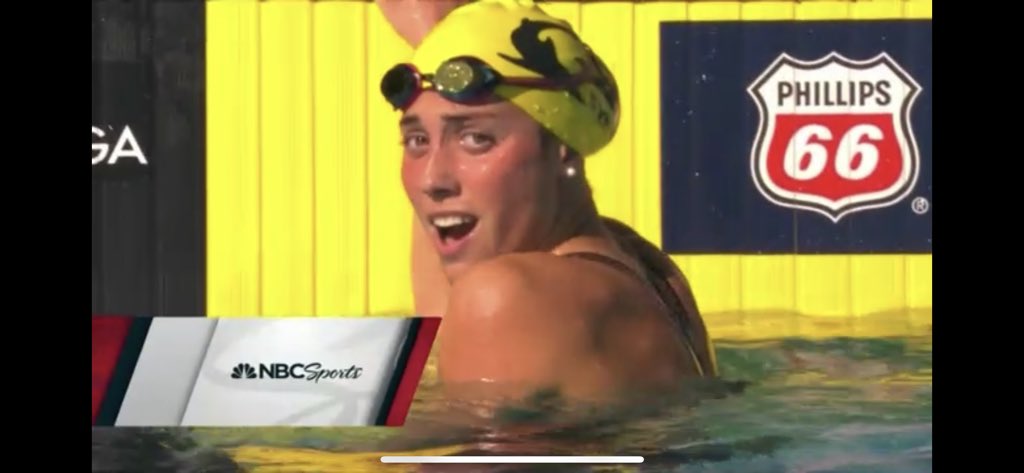 Emma Weyant your US national champion in the 400 I.m. With A scorching time of 4:35.47! #SharkSpeed #SharkWeek #🦈@FloridaSwimLSC <a href="/FlaSwimNetwork/">Florida Swim Network</a> <a href="/mysuncoast/">ABC7 Sarasota</a> <a href="/SNNTV/">SNN</a> <a href="/swimswamnews/">SwimSwam</a>