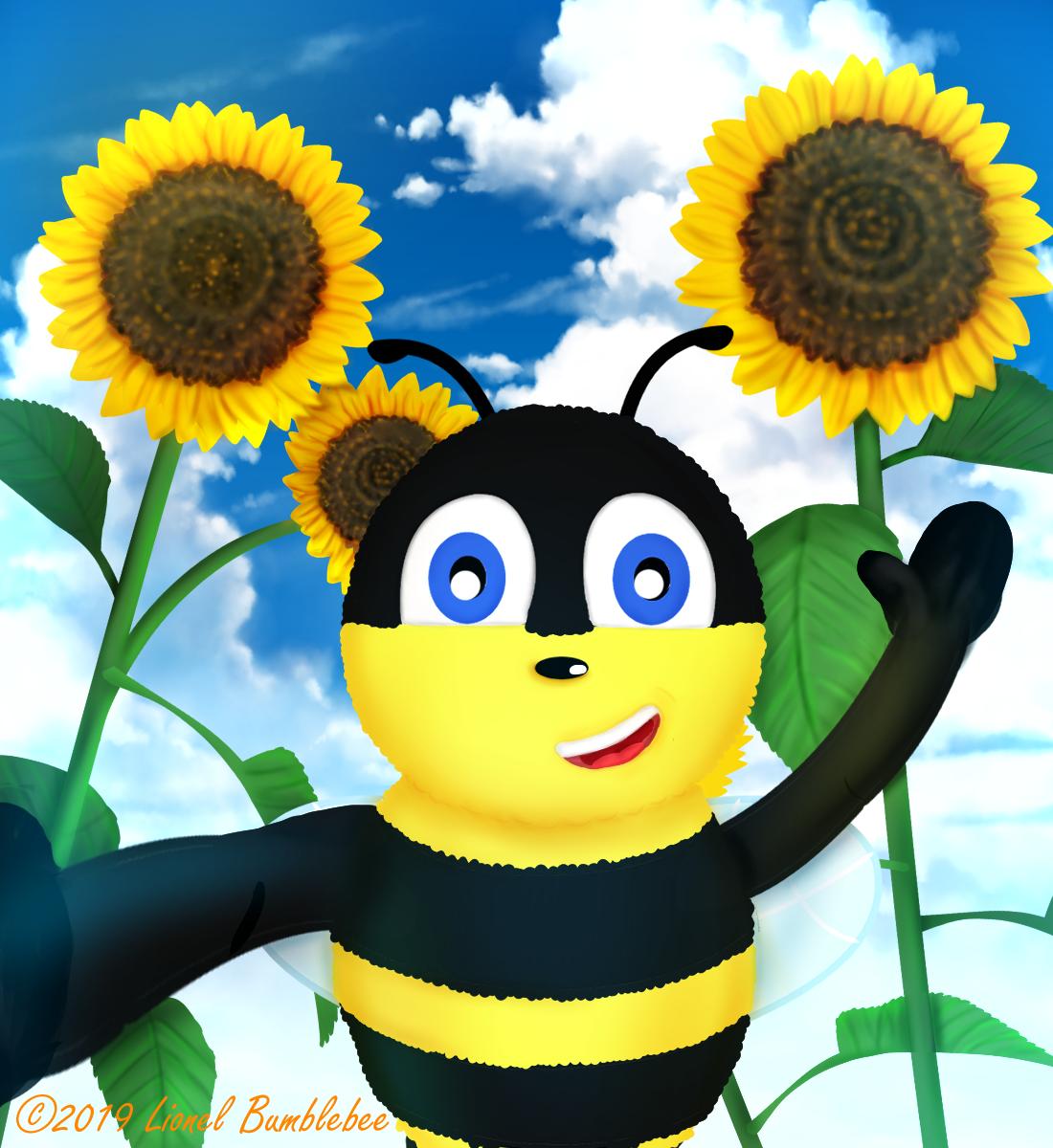 lionelbumblebee's tweet photo. It's Summer and the sunflowers are in full bloom.
Visit our social media pages for more pictures of Lionel. @lionelbumblebee 
🌻🌻🌻
#sunflower #Flowers #sunny #Summer #sun #scenery #warm #seasons #happy #fun #bee #Bumblebee #selfie #art #digitalart #drawing #illustration https://t.co/5bsq4B6CN3