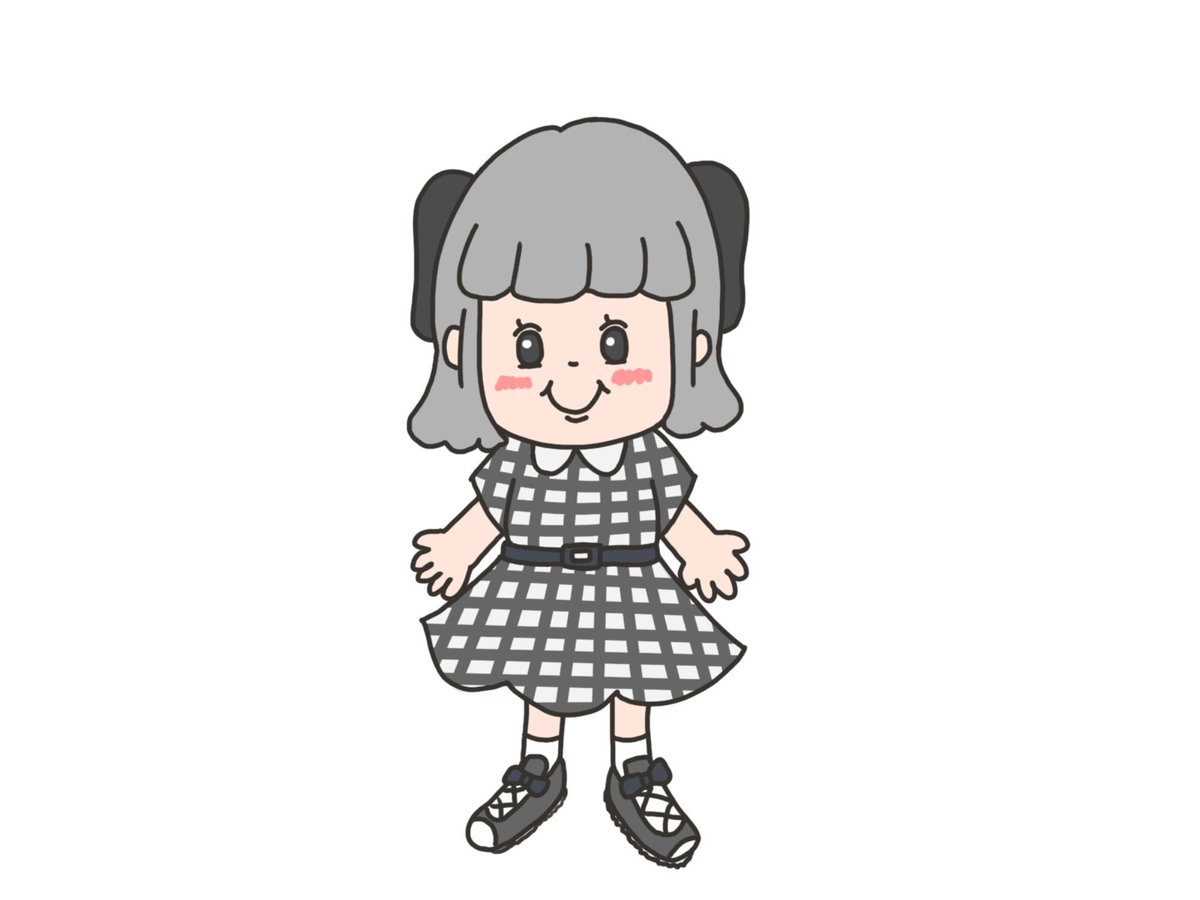 Nanami モノクロ 靴のリボンと大きいリボンがポイント 絵 イラスト モノクロ リボン チェック柄ワンピース 女の子 Pop ファッション オシャレさん Ipadpro Clipstudio クリップスタジオ イラスト好きな人と繋がりたい T Co