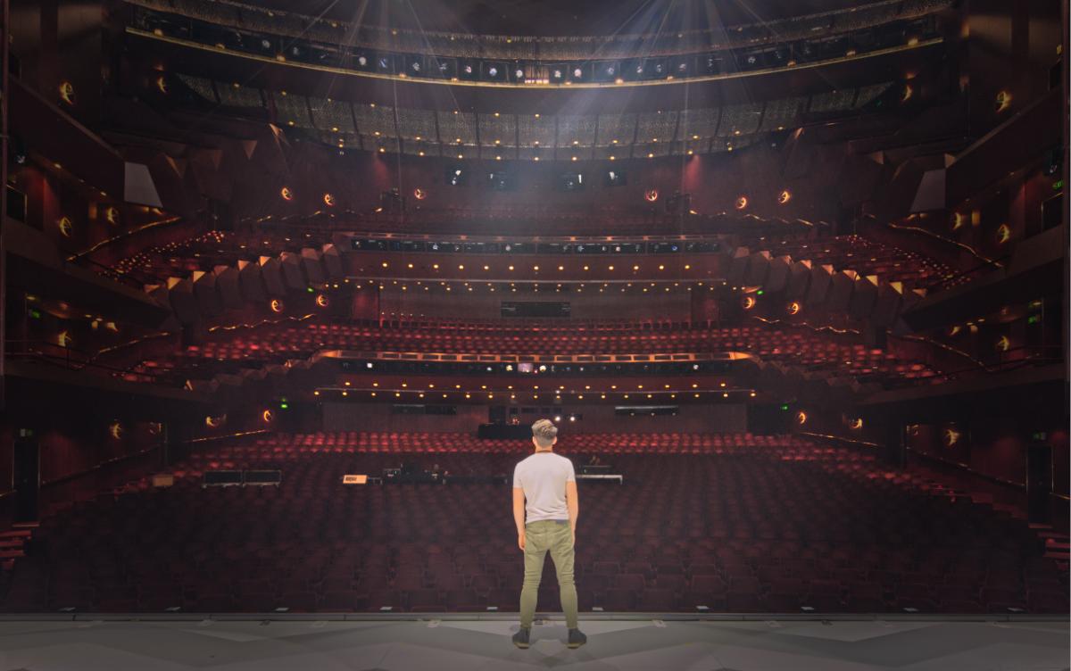 It's opening night for Thoroughly Modern Millie at <a href="/artscentremelb/">Arts Centre Melbourne</a> for <a href="/prodcompany/">Production Company</a> - what an absolute thrill to be able to perform on this stage.