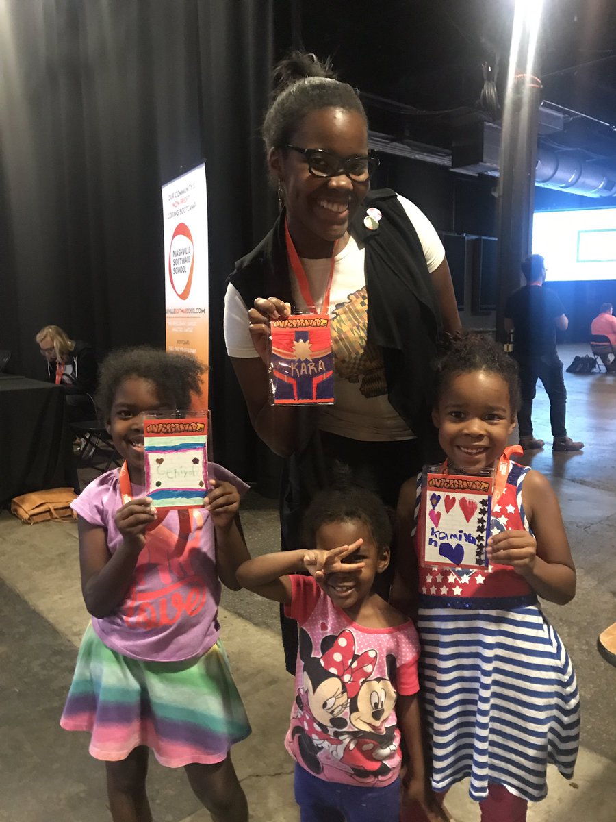 MsKara_Isreal's tweet photo. Today! Was! Amazing!
From meeting Twitter Family #IRL to picking up the babies so that we could finish out our 1st Tech Conference together! #Success @JeromeHardaway @undergroundjs #NashDev https://t.co/WdxuuVPnen