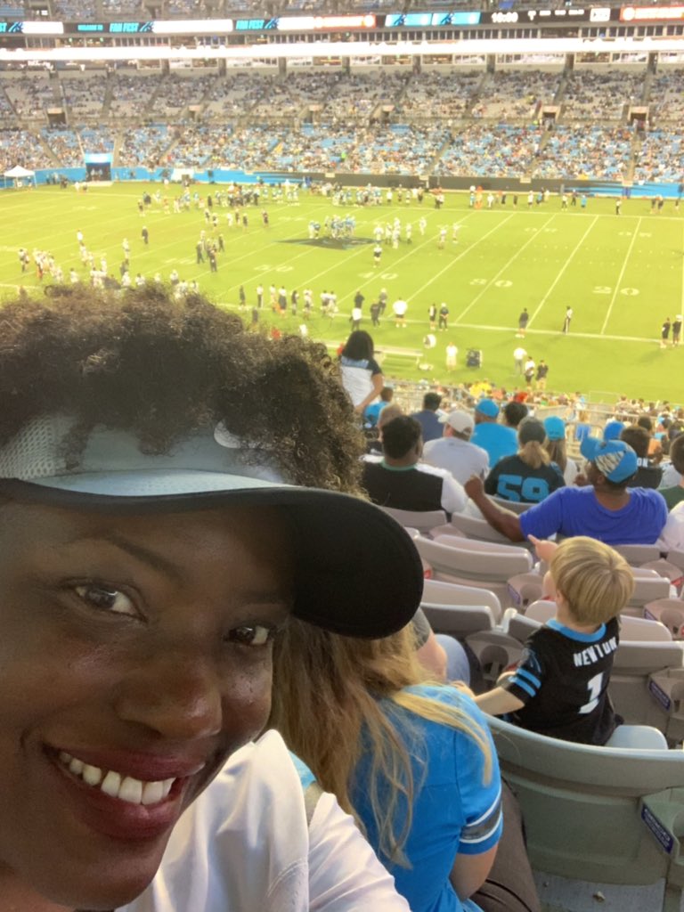 sellerlaw's tweet photo. Ahhh,  It’s time for football. 
#panthersfanfest https://t.co/HmLeNEDh1V