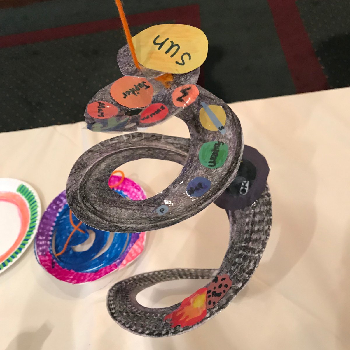 msborelli96's tweet photo. Easily my favorite week at camp because the theme was space! So many fun, easy, and engaging activities including spiral galaxies, marshmallow constellations, oreo aliens, and star suncatchers! https://t.co/wAP8VrN4G7