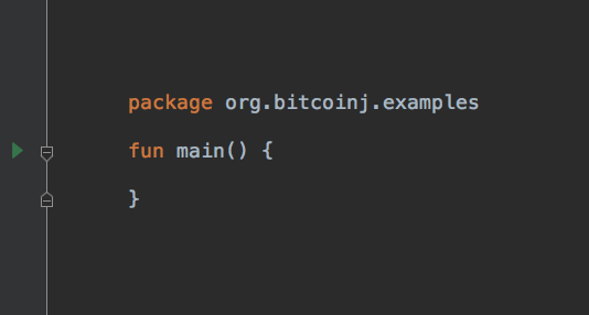 airon_tark's tweet photo. Kotlin: It's so much shorter to write classic 'public static void main()' method in Kotlin. 👍 Now it's just `fun main()`. From Kotlin 1.3 you even don't need args there (already included). #java #kotlin #bitcoinj #code #blockchaindev https://t.co/J78Gx4Q7RT