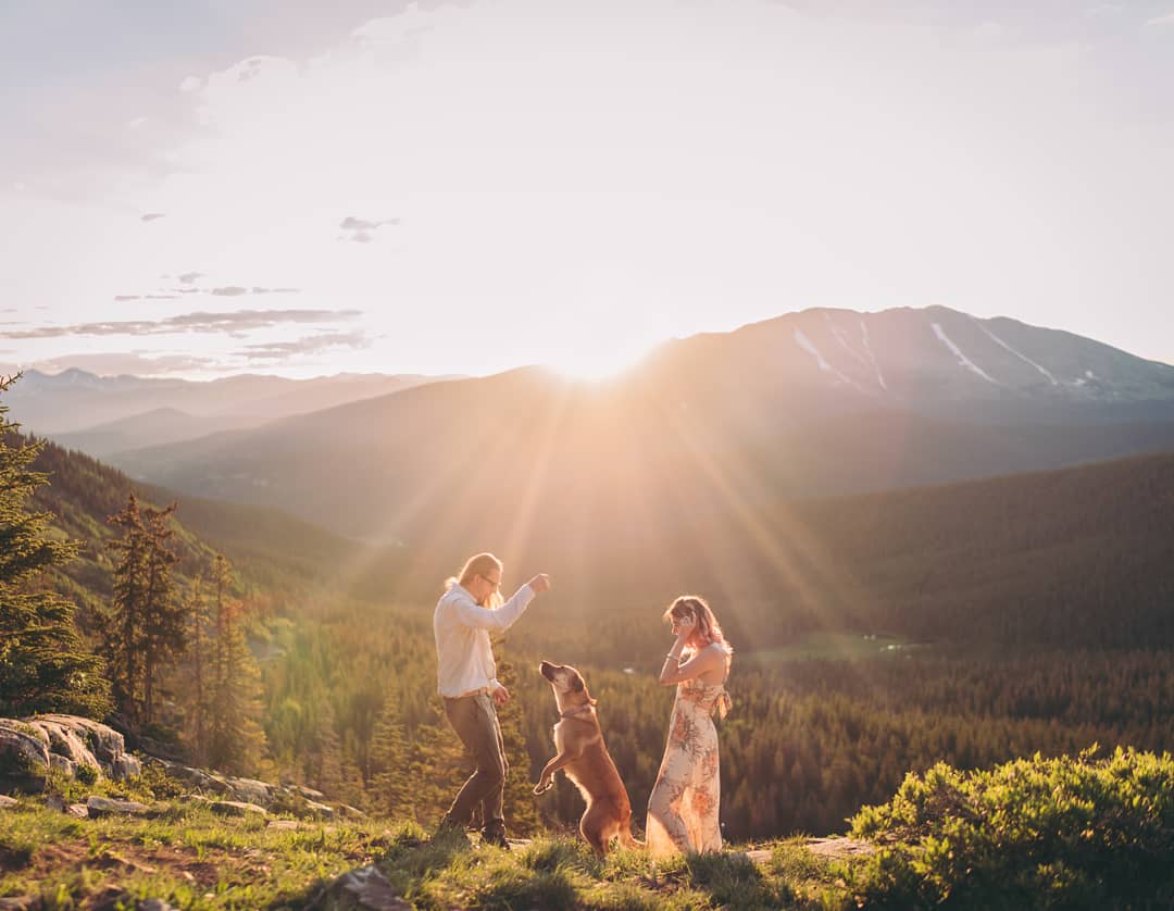 ByndTheLiteral's tweet photo. Who else loves #dogs as much as we do? 😍🐶 This is one of my favorite shots of Austin, Kimber and their pup Avery during their #AdventureDate a few weeks ago. We love spending time with awesome couples and their furry companions 😊🐕 #BeyondTheLiteral #DogLover #dogsoftwitter https://t.co/7DM1syDFAp