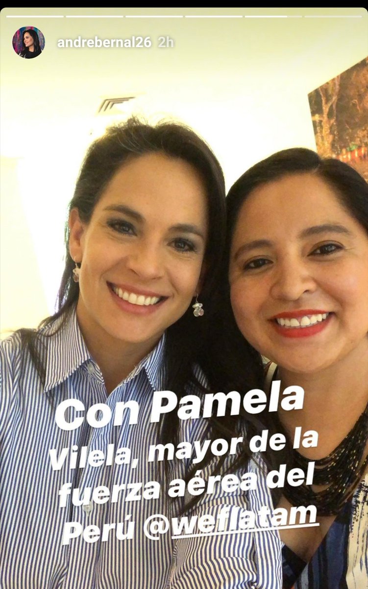 PamelaVilela15's tweet photo. En el 1er Women Economic Forum en Latinoamerica con @andrebernal26 Periodista y Presentadora de @NoticiasRCN después de una linda entrevista 🔝🙋🏻‍♀️🇵🇪💕💪🇺🇳💕

#WEFlatam
#MujerBendecida
#HappyWoman
#TimeIsNow
#PowerGirl
#unstoppable
#girlonfire
#MujeresdeExito
@SheisFoundation https://t.co/fbLCRZn0Bi
