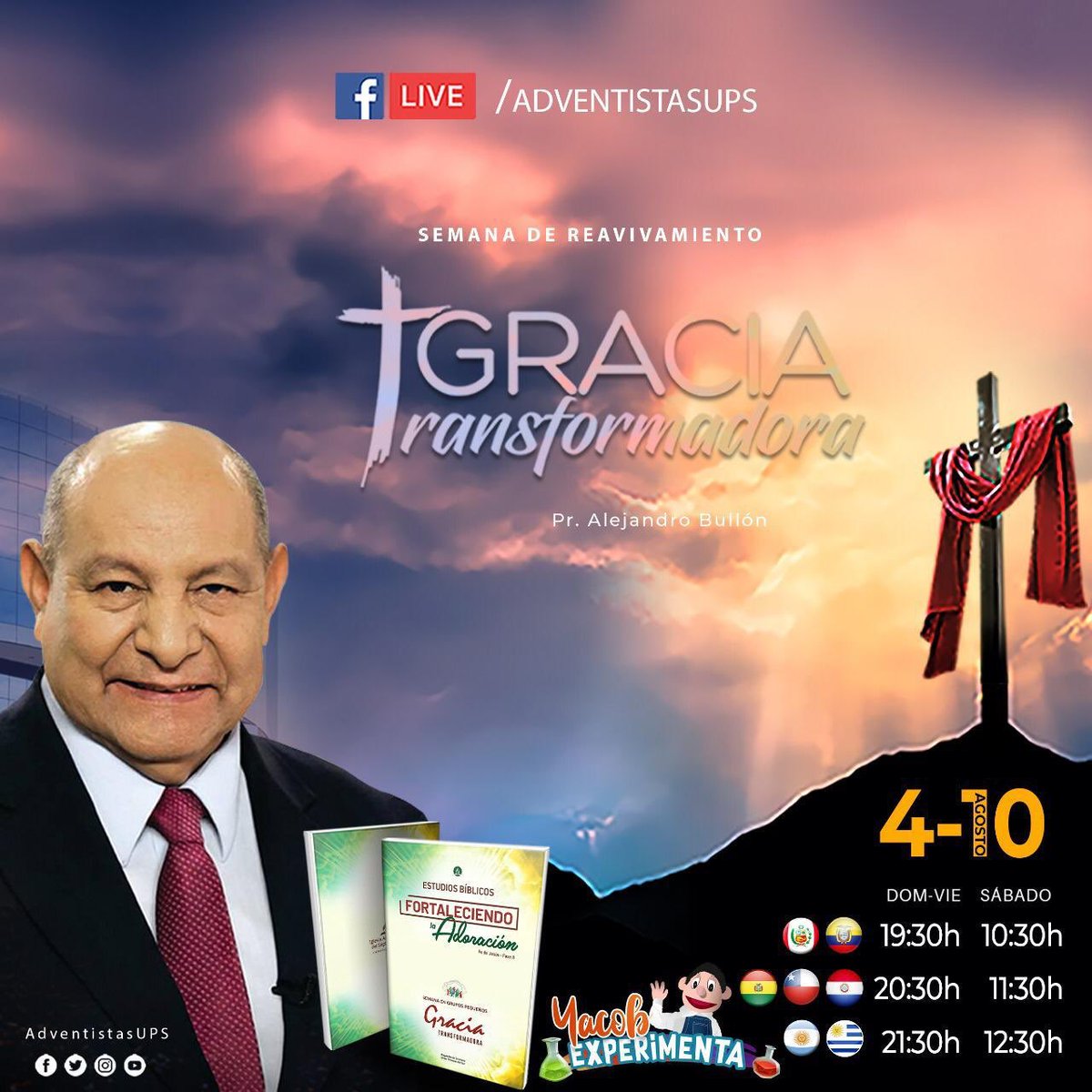 Está será una muy especial para la iglesia en todo el territorio de la #MSOP Apurimac, Madre de Dios y Cusco. #GraciaTransformadora <a href="/EnzoChavez/">Enzo Chávez</a> <a href="/AdventistasUPS/">Adventistas Perú - UPS</a>