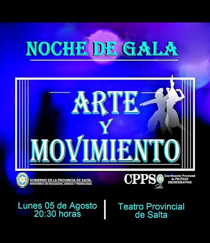 ROMIAREVALO9's tweet photo. Taller de #Folklore Esc. Armada Nacional
#ArteYMovimientoATR 
Este Lunes 5 de Agosto acompáñanos a vivir una noche Única en el Teatro Provincial.. 
@fguillesaavedra @juancarlosvilc @artydance23 @patriciapinasco @YanilMarisol https://t.co/uAFSBv9r9m