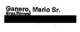 Apparently I missed this one. So adding. Ganero, Mario - BrasilInvest (Seen it spelled with an r and w/o the r)It does say BrasilInvest in the book under his name, so there's no doubt it's him.
