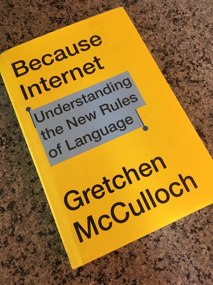 emilymbender's tweet image. Look what I have! #becauseinternetbook