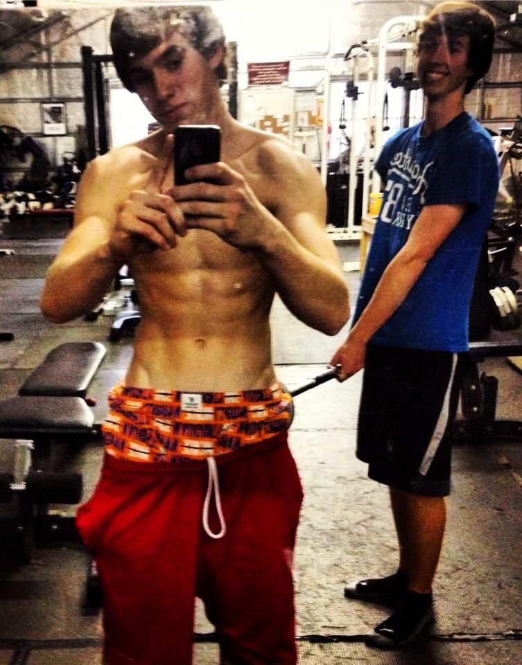 Washboard Abs Selfie