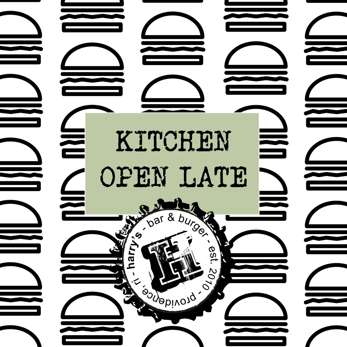 HarrysBarBurger's tweet photo. Late night munchies? On Thursday's we're open 11:30AM - 1AM (kitchen open until 12am) 🍔 https://t.co/0MTnNWs13A