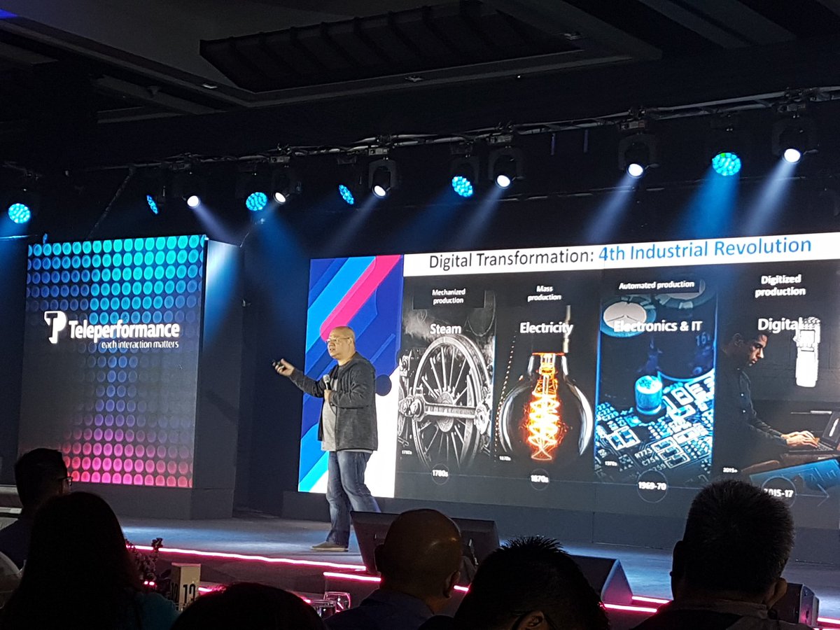 kimsan23's tweet photo. ATM: Richard Bon Moya @BonRichard [Natl Tech Officer - Microsoft] on leveraging technology to build trust.

#TPHighTechHighTouch 2019 Leadership Summit #TeleperformancePH https://t.co/zvN25b07mo