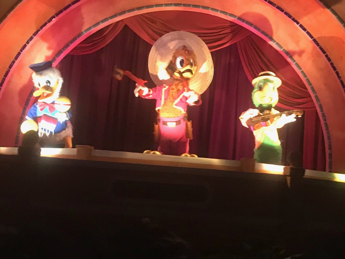 swinepartner's tweet photo. Three cabeleros serenading us! #epcot #WaltDisneyWorld #mexico https://t.co/2ISC7n2NlN