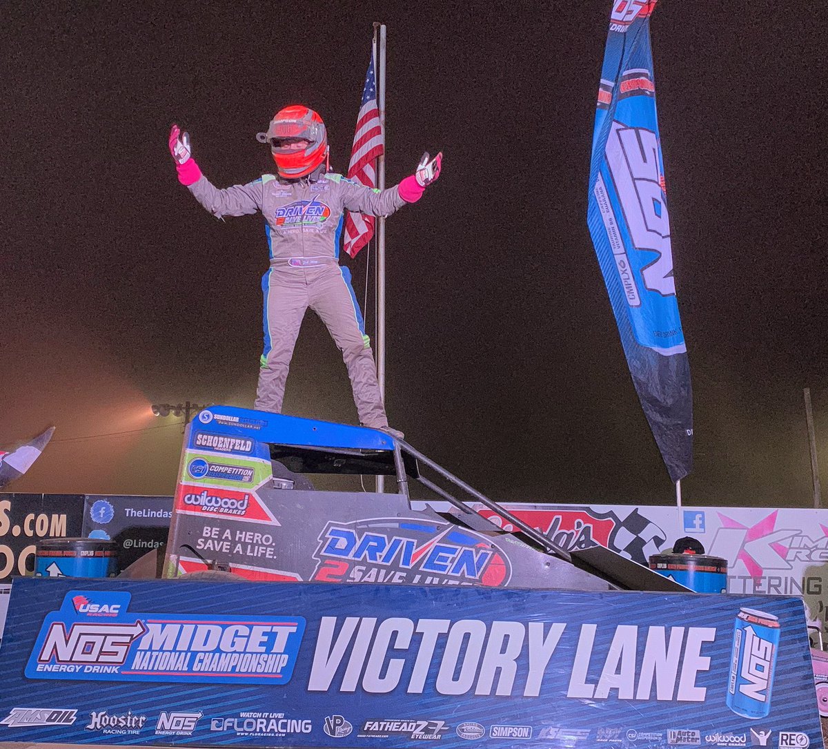 USACNation's tweet image. ZEB WISE DOES IT AGAIN AT LINDA’S!! #PAMidgetWeek