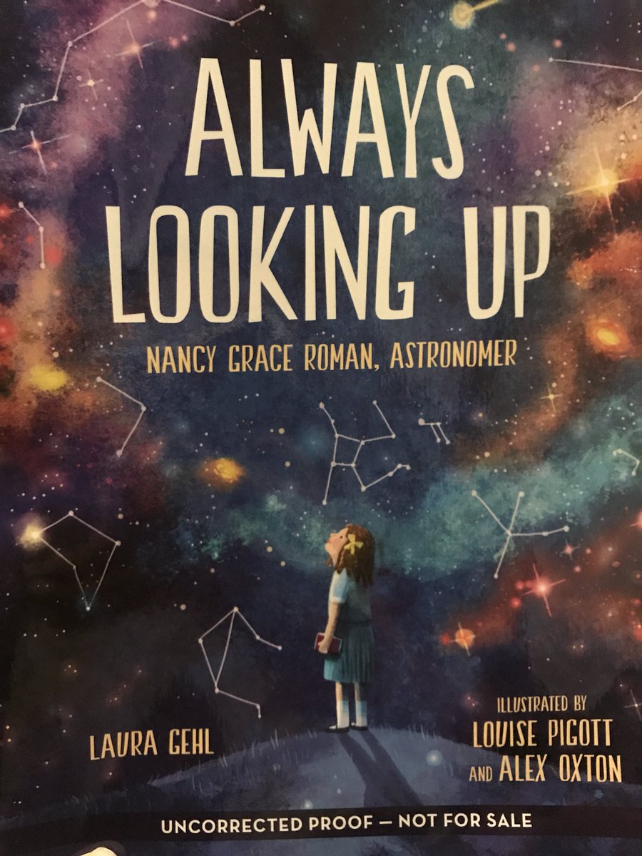 Kpteach5's tweet photo. I can’t say it enough...I LOVE picture book biographies!! Once again, I learned about someone I hadn’t known anything about. “Mother of Hubble”, Nancy Grace Roman, persevered and lived her dream as an astronomer. Love the Author’s Note and the timeline in the back matter. (10/19) https://t.co/w2Le6MRRl2