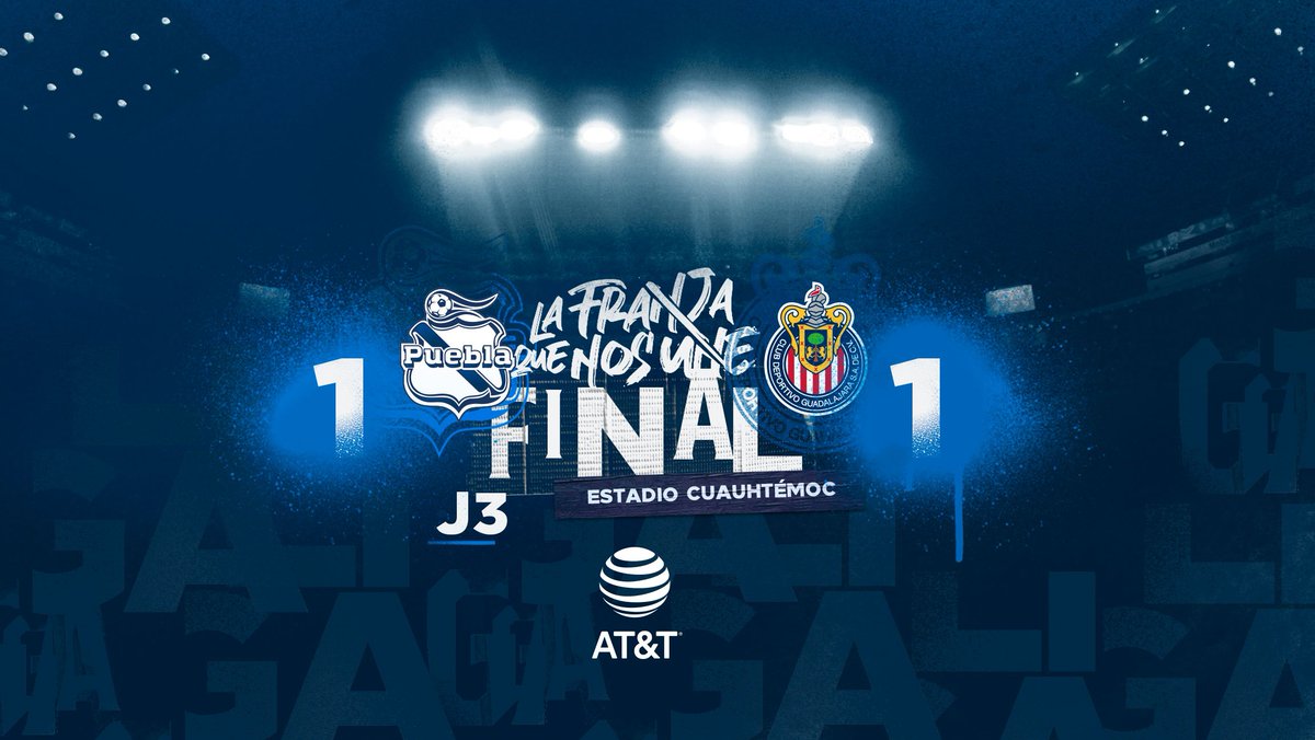 ClubPueblaMX's tweet photo. ⚪️🔵 UNIDOS LOGRAREMOS EL OBJETIVO. ESTE PUEBLA SE ENTREGA HASTA EL FINAL POR TI.
¡DALE, RECORRAMOS JUNTOS EL CAMINO! 👊
#LaFranjaQueNosUne🎽 https://t.co/sMsyzGfnEP