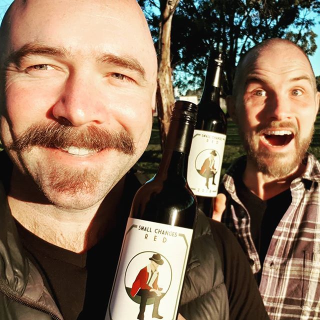 drinkingSCW's tweet image. New booze - Small Changes Red 2018. Langhorne Creek Shiraz and McVale Cabernet Sauvignon - good ol' fashioned Shiraz Cab. Shirabernet. Tasty! Small changes can be the best ones 
#sittingonalog #drinkingwine ift.tt/2Kd6Ssg