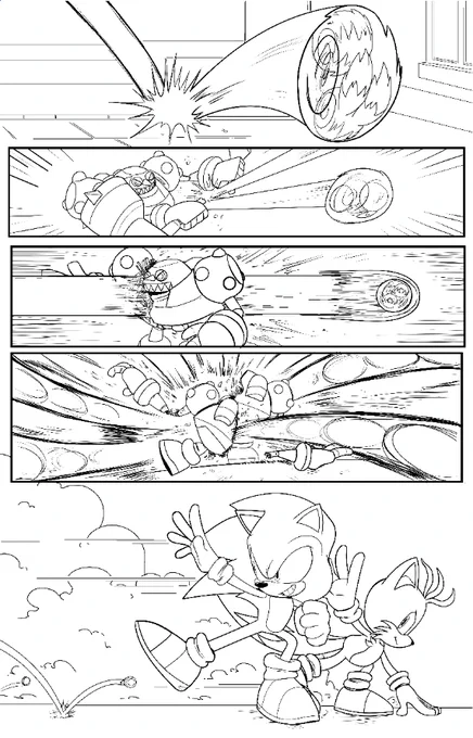 practice page 
#sonicthehedgehog #IDW 