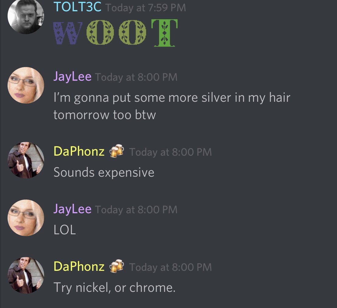 TheJayleeShow's tweet photo. Okay.... you guys crack me up sometimes 😂🤣😂🤣😂 #silverhair #lifeoftherichandfamous #nextlevelhair #lmao https://t.co/uiLyphtwJi