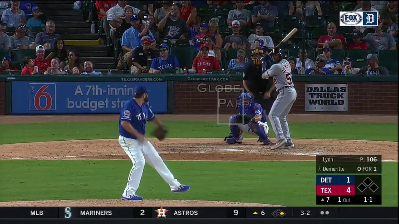 Bally Sports Detroit on Twitter: "Travis triples for his first major