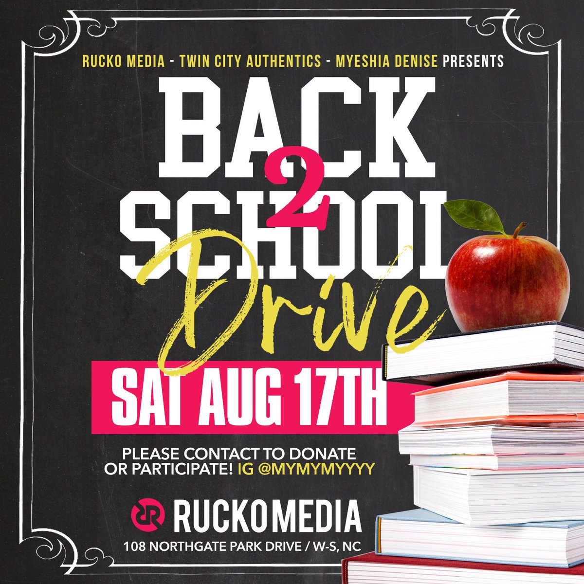 #schooldrive #twincityauthentics #rickyruckus #mymymyyyy