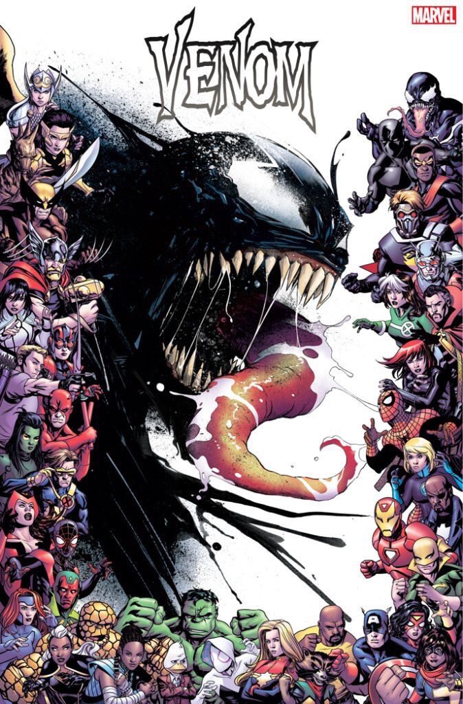 EddieBrock_'s tweet photo. “Ah, sweet nostalgia..”
#Venom #17 #80YearsOFMarvel #variant https://t.co/gMFcLBsFFi